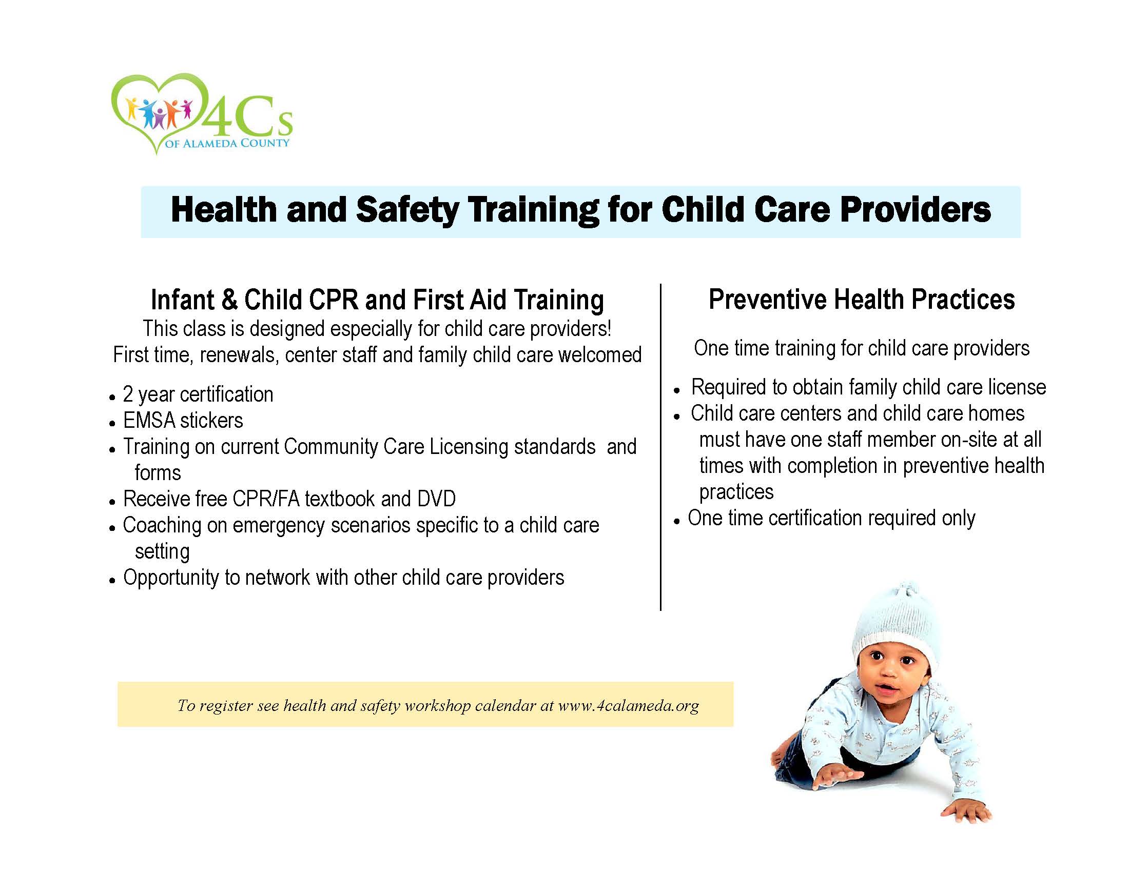 First Aid And Cpr For Child Care Providers The Y Guide